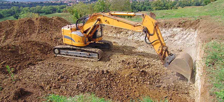 GL Pro : terrassement maison à Châteaubriant près de Nort-sur-Erdre (44) & Bain-de-Bretagne